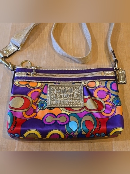 Coach Handbags - NWOT Coach Multicolor Crossbody Bag